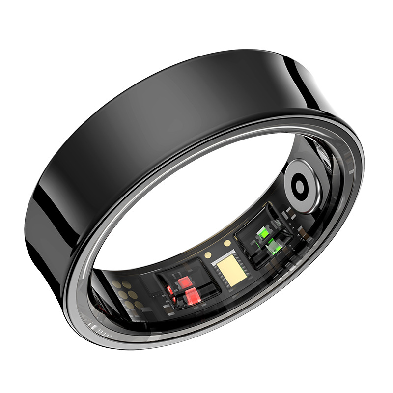 R09 Smart Ring Heart Rate, Blood Oxygen, Sleep Step Count, Multi-functional fashionable Smart Ring, Smart Ring Cross-border Application Scenario