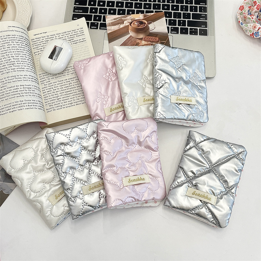 412141 Korean version bow passport holder ins cute multi-functional overseas travel air ticket and document card holder storage full figure