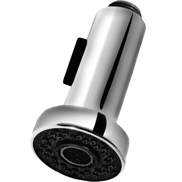 Factory wholesale of kitchen faucet, showerhead, cold and hot mixed water, pull-out vegetable basin faucet and showerhead, pull-out showerhead details Picture