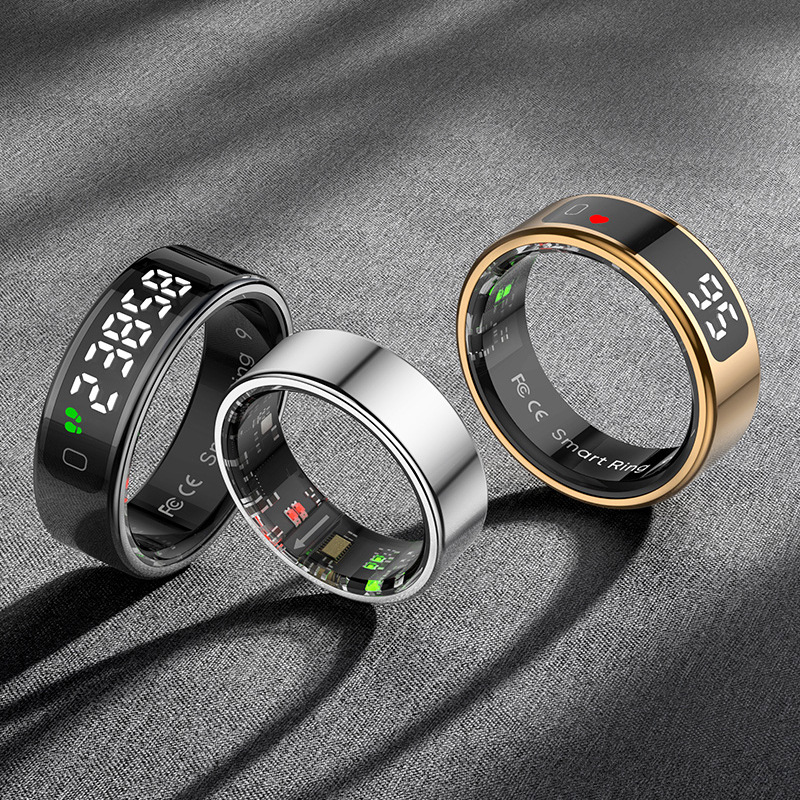 R11+ Smart Ring for Heart rate, blood oxygen, Sleep Monitoring, Smart display, step count, Smart ring