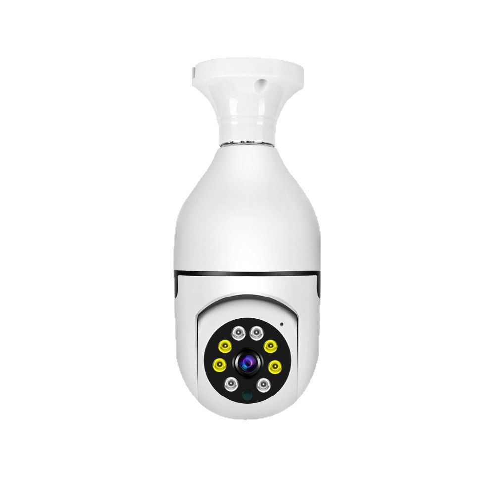 Cross-border light bulb monitoring 360° indoor dual-light full-color high-definition night vision camera home wifi camera Application Scenario