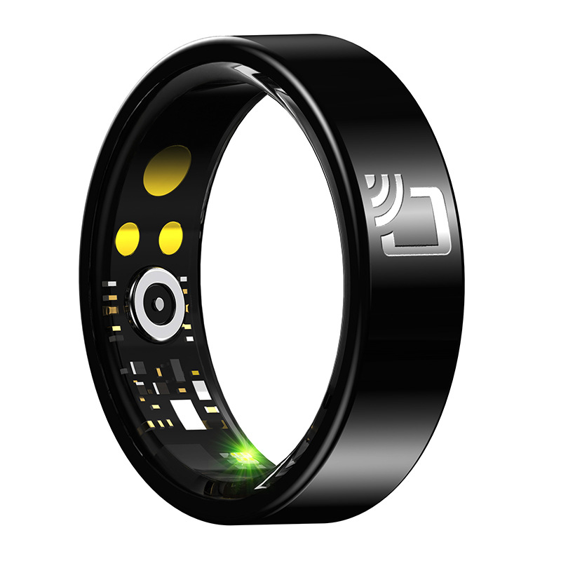 The new cross-border R20 ceramic smart ring for heart rate, blood oxygen, sleep monitoring, NFC access control and step counting