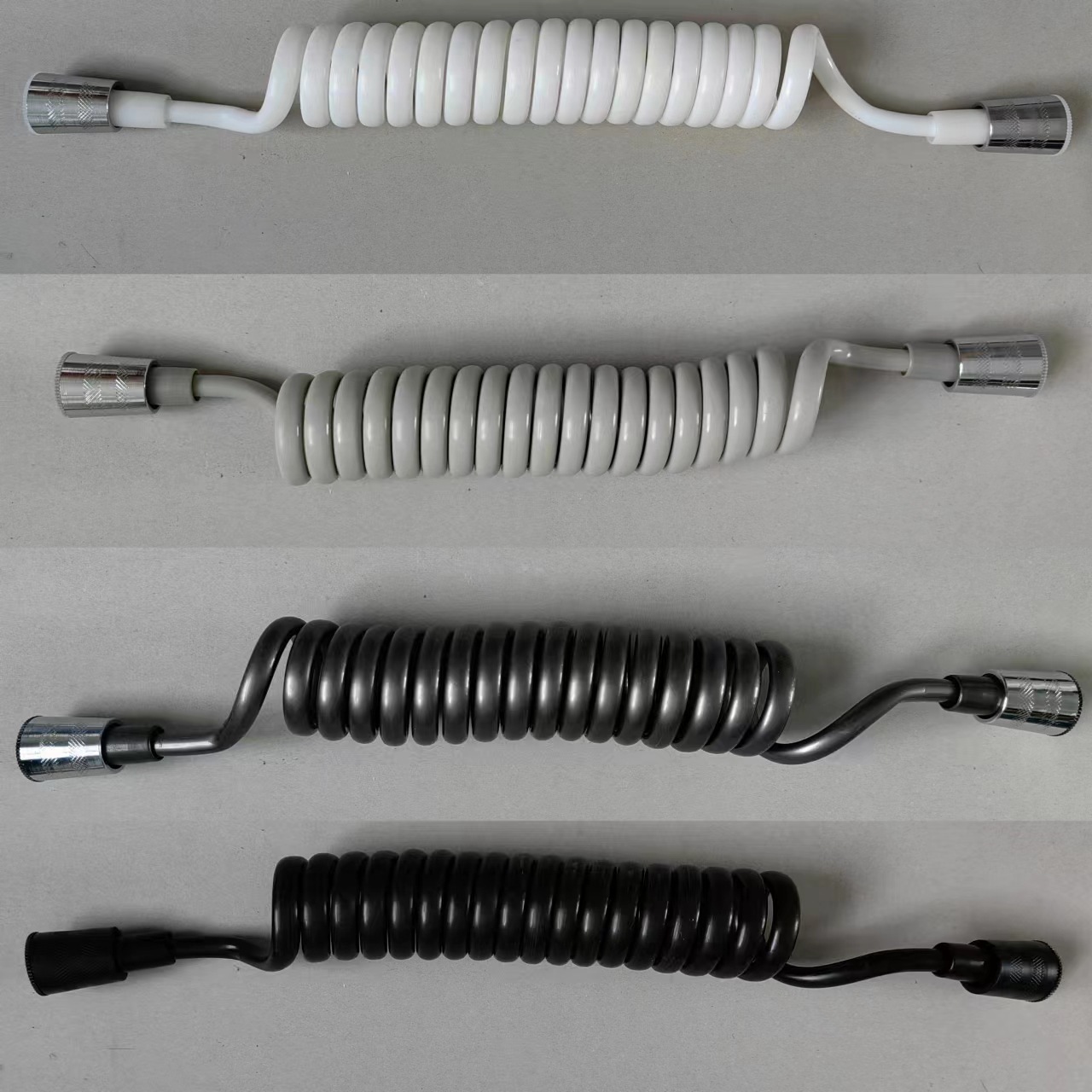 Toilet spray gun, telescopic 1.5/2-meter hose, spring, washbasin, water inlet pipe, telephone line, shower head hose details Picture