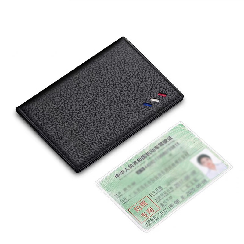 Men's ultra-thin and compact driver's license holder set 2024 new high-end and simple card holder and card case set in one Application Scenario