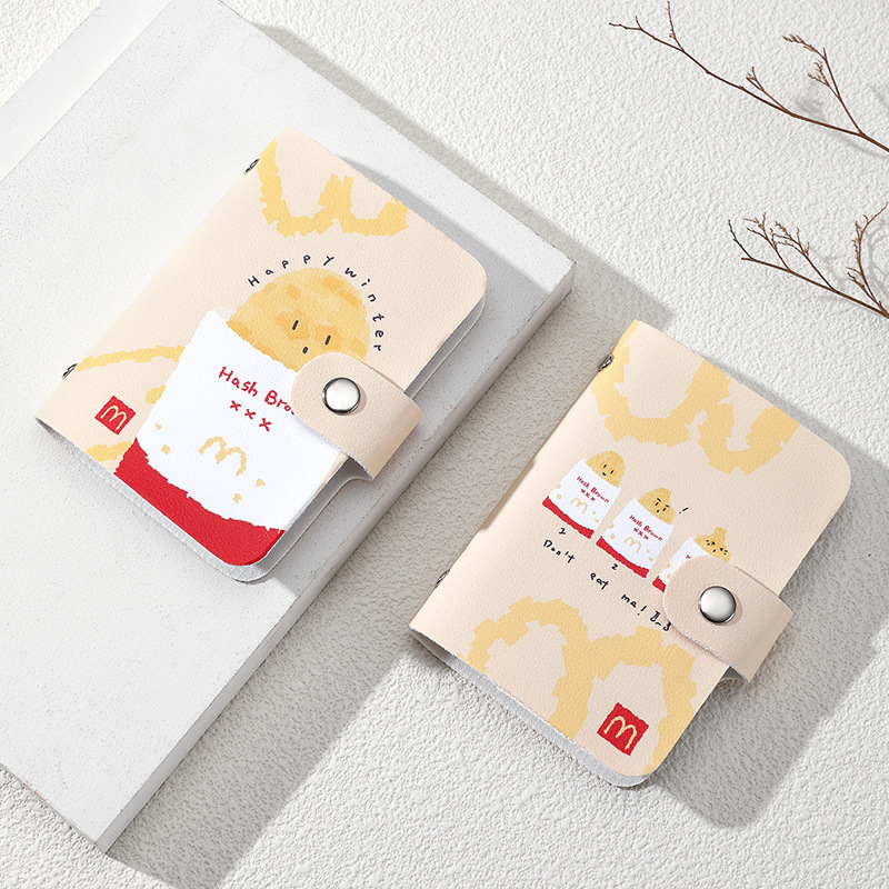 New Ailun card case wholesale, large-capacity cowhide anti-theft card holder, bank ID card case, advertising gift, color card details Picture