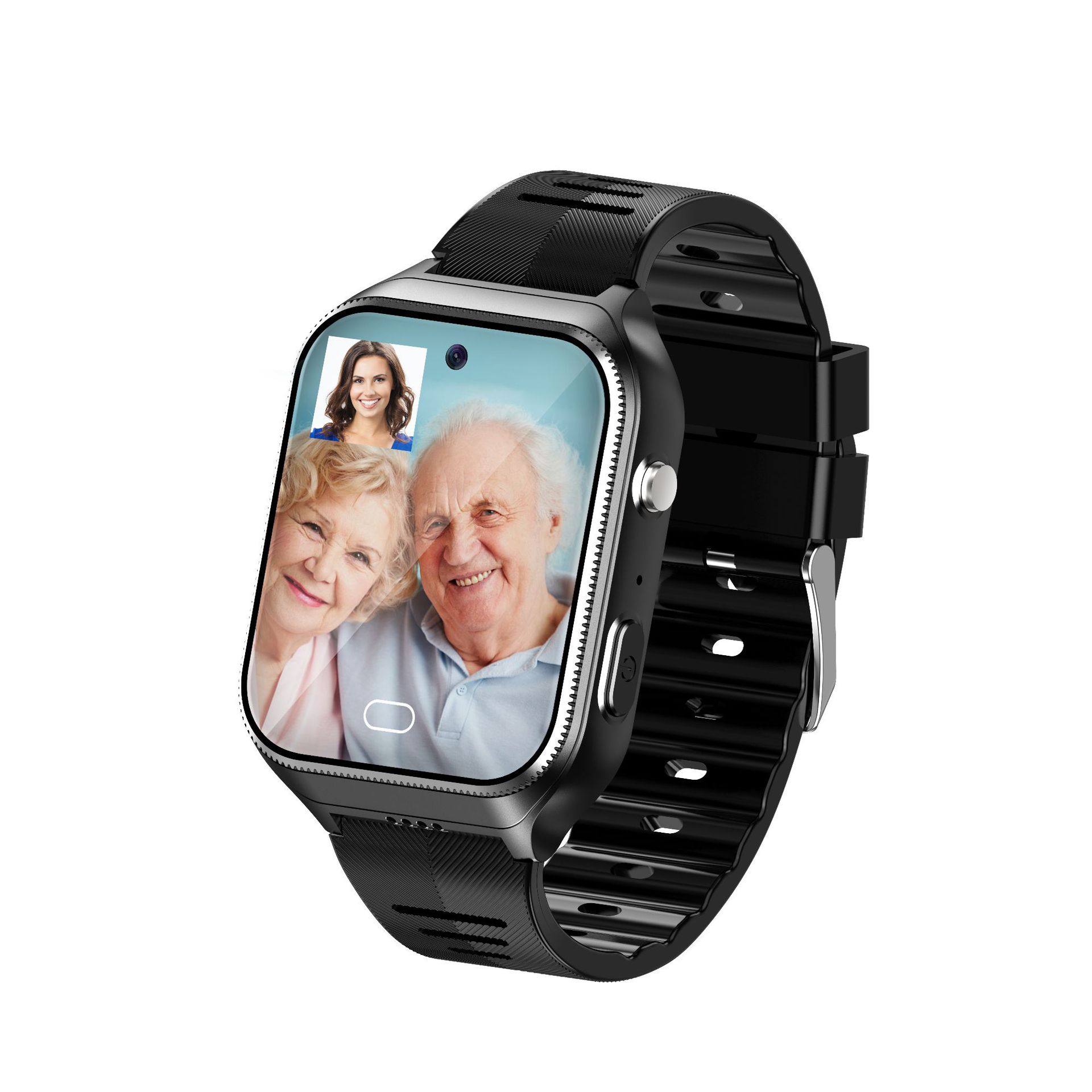 The elderly smart phone watch features 5G full-network health monitoring, anti-getting lost and fall prevention for the elderly, and gps positioning with multiple functions Application Scenario