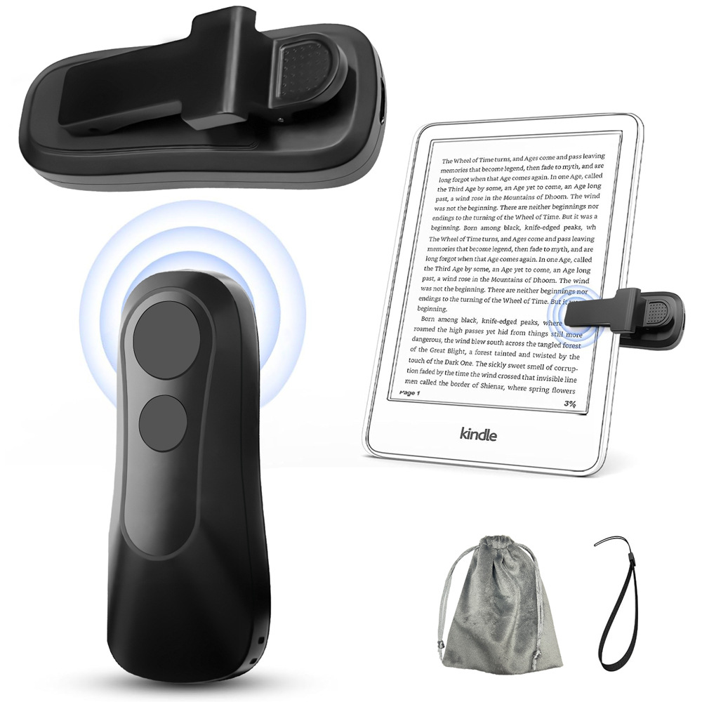 The cross-border wireless smart tablet novel page-turning device is compatible with the kindl e-book universal selfie mobile phone controller full figure