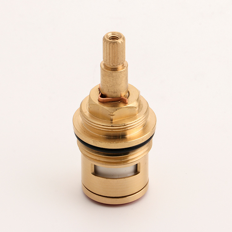 Wholesale G3/4 high-flow copper main body cold and hot water valve core quick-opening valve core ceramic plate faucet accessories details Picture
