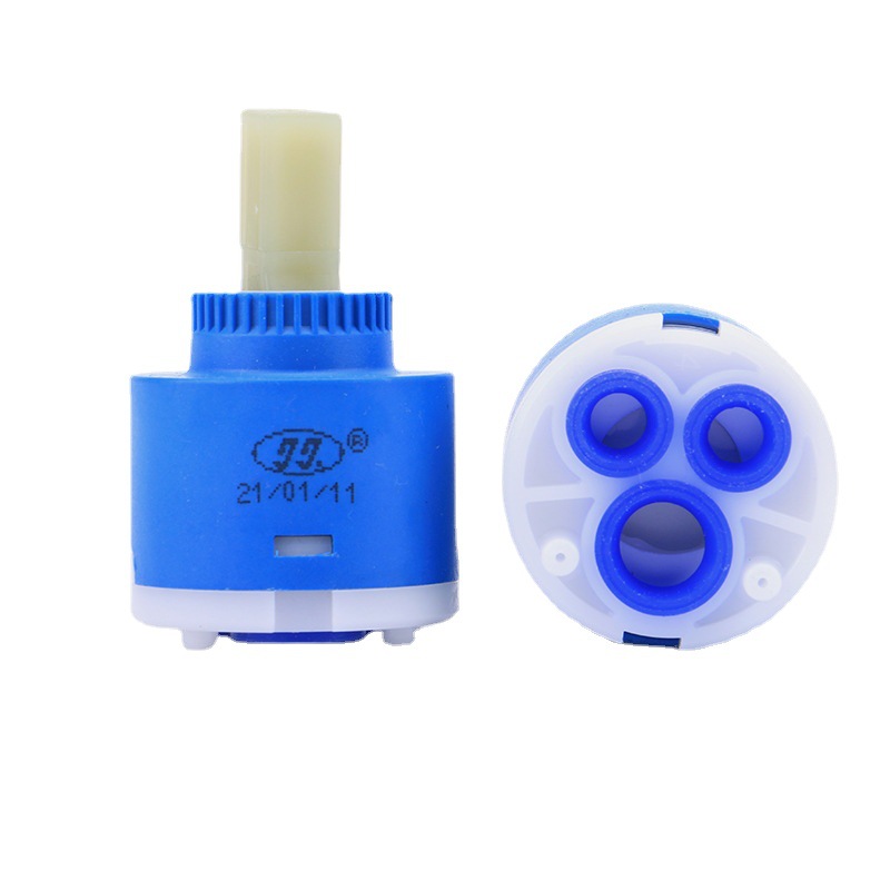 Faucet cold and hot ceramic valve core, kitchen basin, shower head, mixing valve switch handle repair parts Item Picture