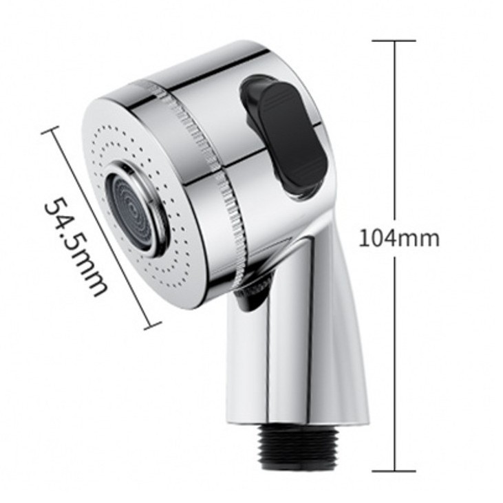 Hair washing bed, pressurized shower head, meridian brush, nozzle, hair salon, barber shop, shower head, faucet, hair salon, two-position switch details Picture