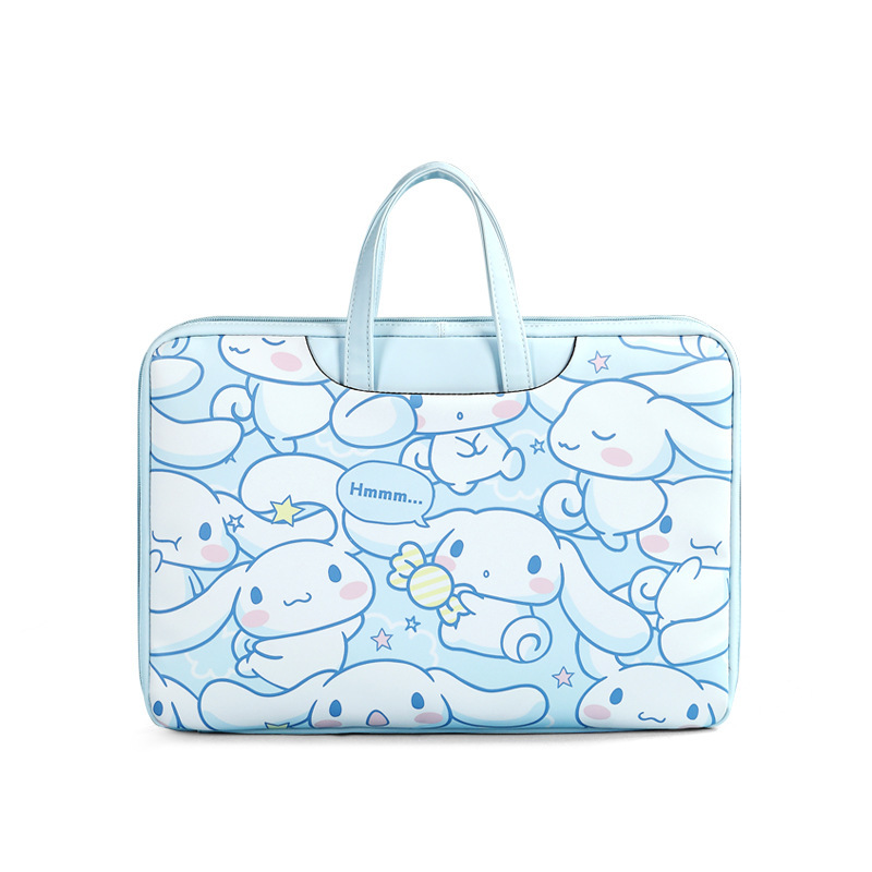 Laptop bag, fashionable cartoon dog, high-quality laptop bag, women's shockproof inner bag 14/15.6 Item Picture