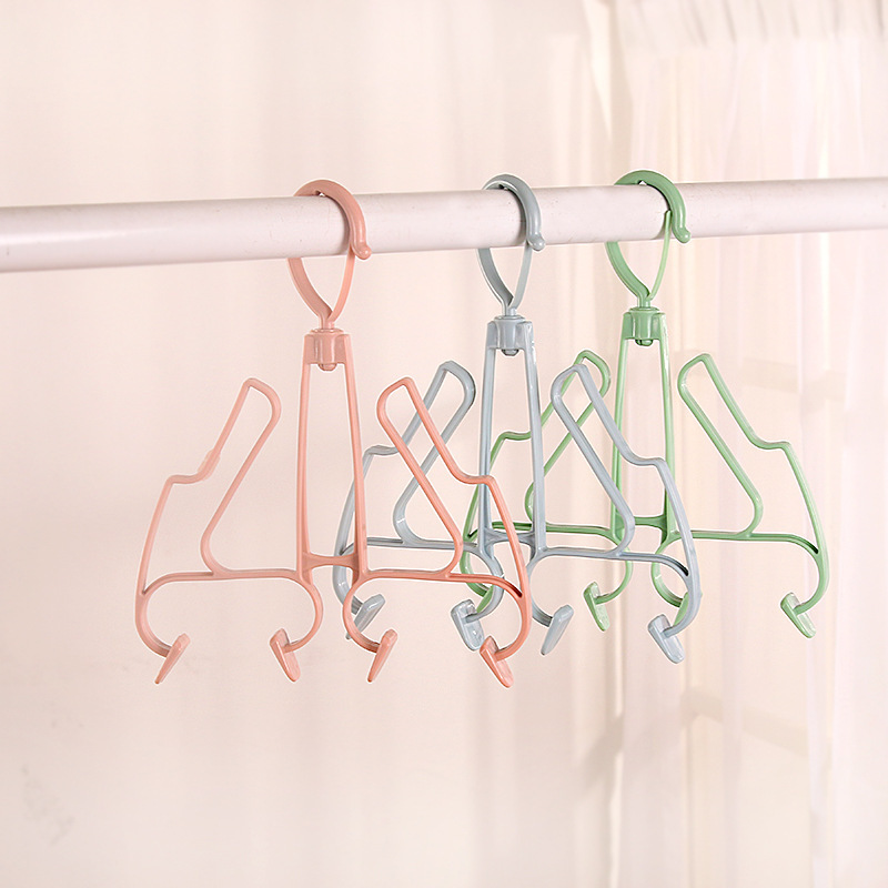 [Creative thickened Double Hooks] Balcony shoe drying rack for hanging shoes, shoe drying rack hooks, shoe drying rack, drying rack Specification drawing