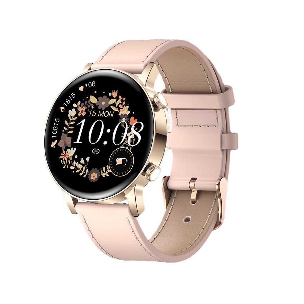 The new smart women's watch features a 360X360 high-definition screen, Bluetooth call, blood pressure measurement, step resistance, and an extremely long battery life Application Scenario