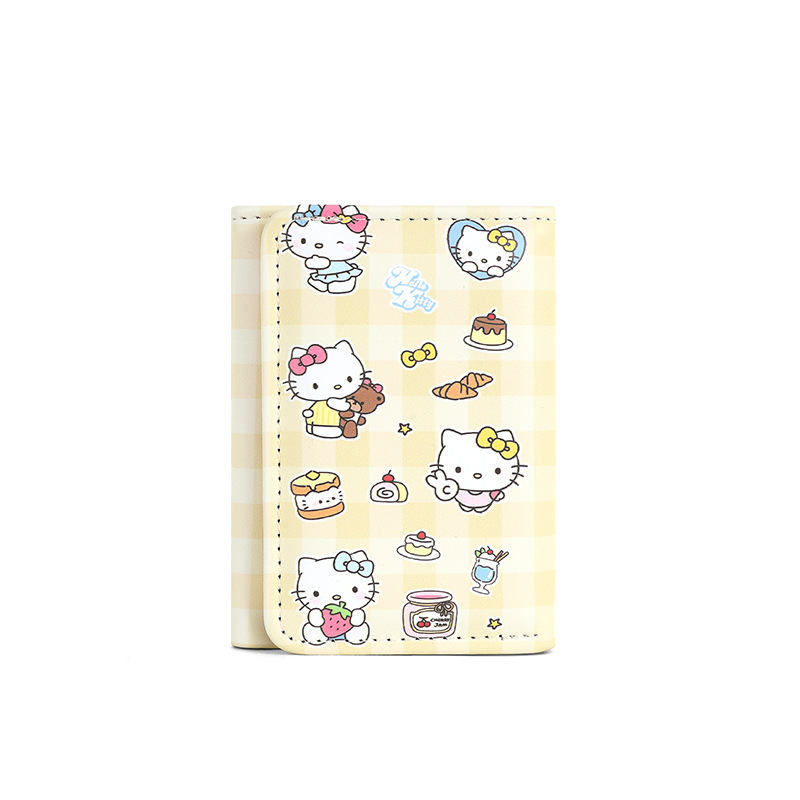 New women's wallet with high appearance level, portable and niche wallet, 30% off, coin purse, wallet, ultra-thin and light card case in one Item Picture