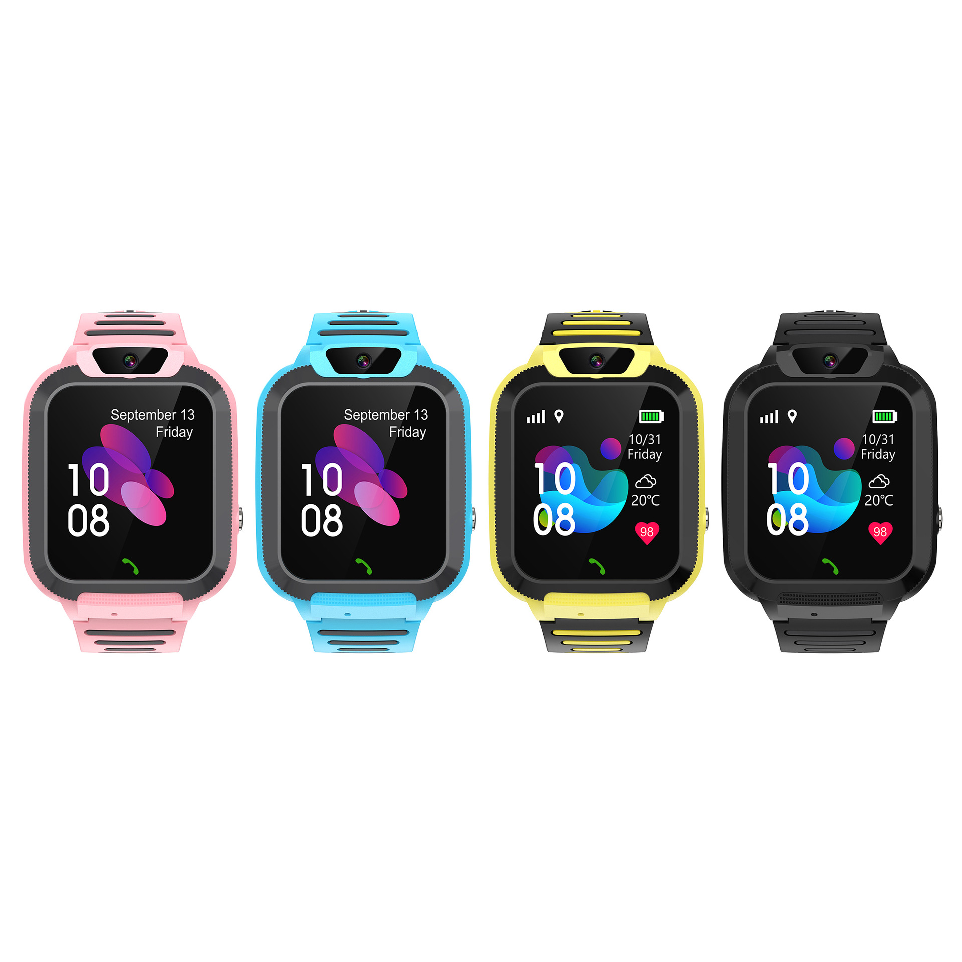 New in-stock children's smartwatches with smart positioning, emergency rescue, deep water resistance, and small private molds are available for one-piece consignment Item Picture