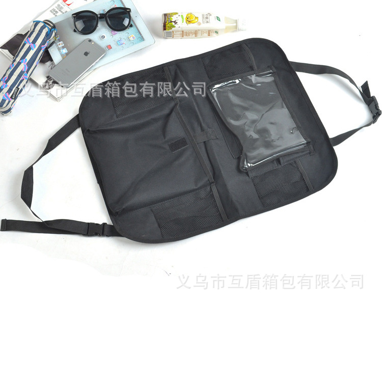 Cross-border exclusive Amazon automotive products: car seat back storage bags, children's seat back storage bags, IPAD storage hanging bags Application Scenario