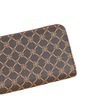 A multi-functional zipper handbag with checkered patterns, a long wallet, a new business and fashionable universal clutch that can be printed with logos Item Picture