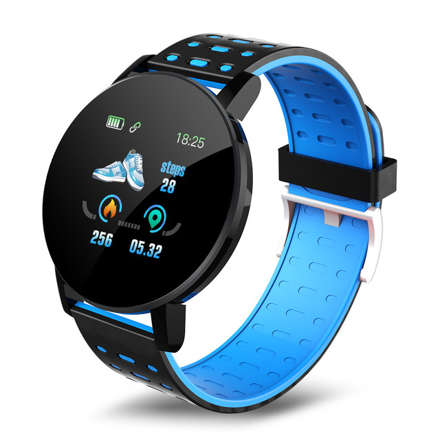 119plus D18S Macaron smartwatch Heart rate Sleep Monitoring Bluetooth Fitness Band can be sent by dropshipping details Picture