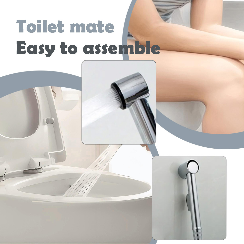 Cross-border foreign trade bathroom and toilet flow spray portable flow toilet companion manufacturer wholesale portable details Picture