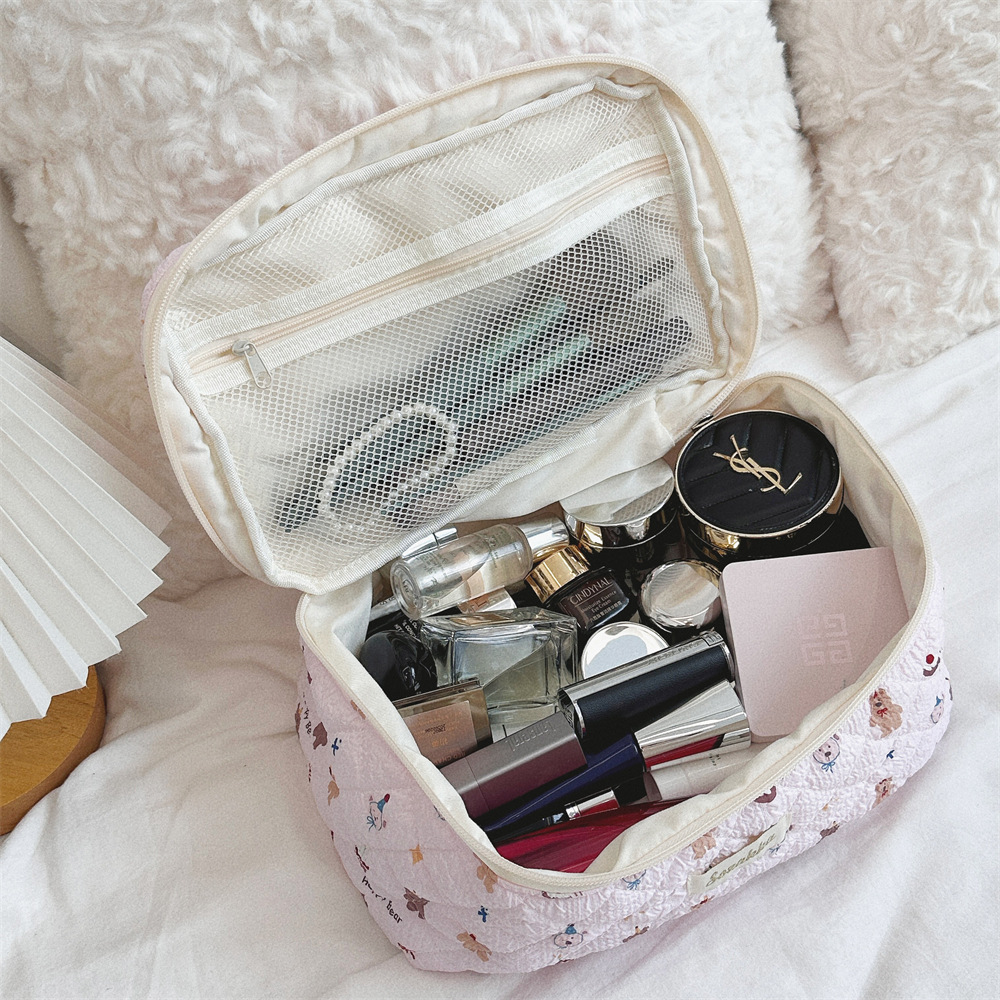 4831 2024 New Cartoon Makeup Bag, women's travel Portable large-capacity cosmetics storage bag, handbag Application Scenario