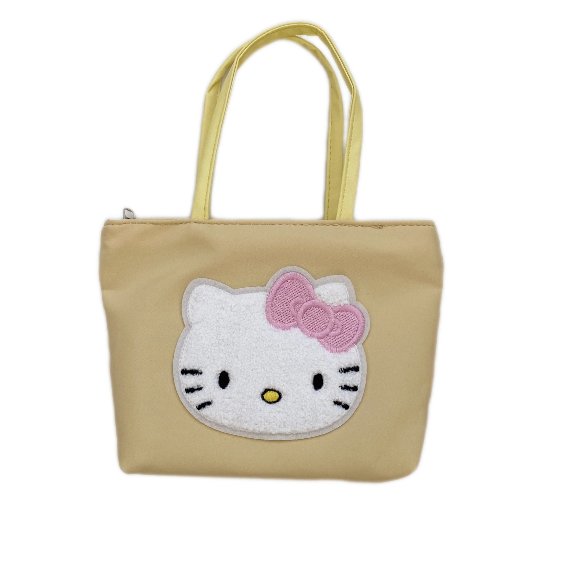 Cute cat handbag, small handbag, travel essential portable handbag, small, light and versatile canvas small bag Item Picture