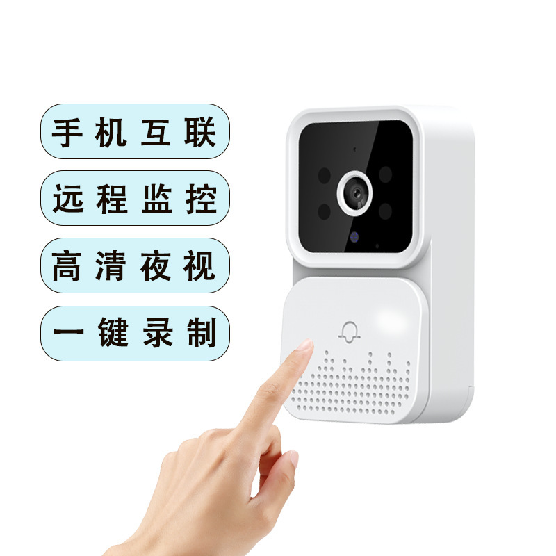 Video doorbell, mobile phone remote video dialogue, graffiti smart APP interconnection, one-click video recording and snapshot, high-quality products details Picture
