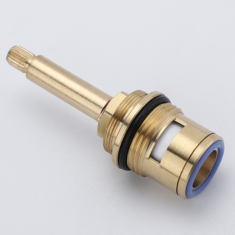 Wholesale 3/4 brass quick-opening ceramic valve core plumbing hardware faucet repair parts Specification drawing