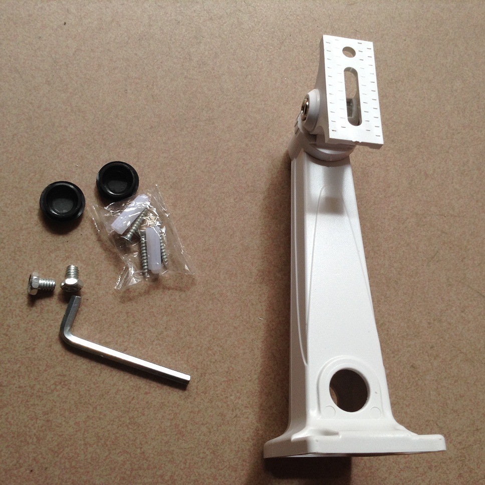 ABS plastic surveillance stand, sturdy duckbill camera stand, insulating stand, surveillance accessories details Picture