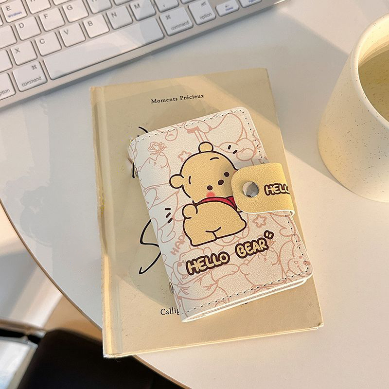 Best-selling large-capacity card case, mini and cute, multi-slot all-in-one bag, ID card, driver's license card holder, women's business card holder Application Scenario