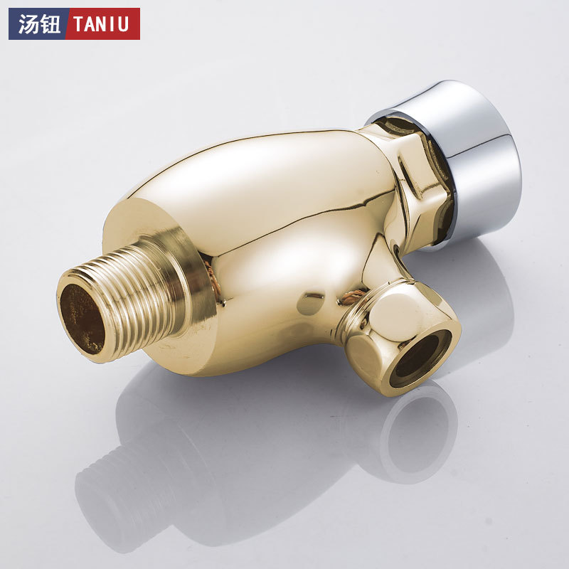 All-copper urinal flushing valve, concealed urinal flushing valve, self-closing delay valve for public toilets and bathrooms Specification drawing