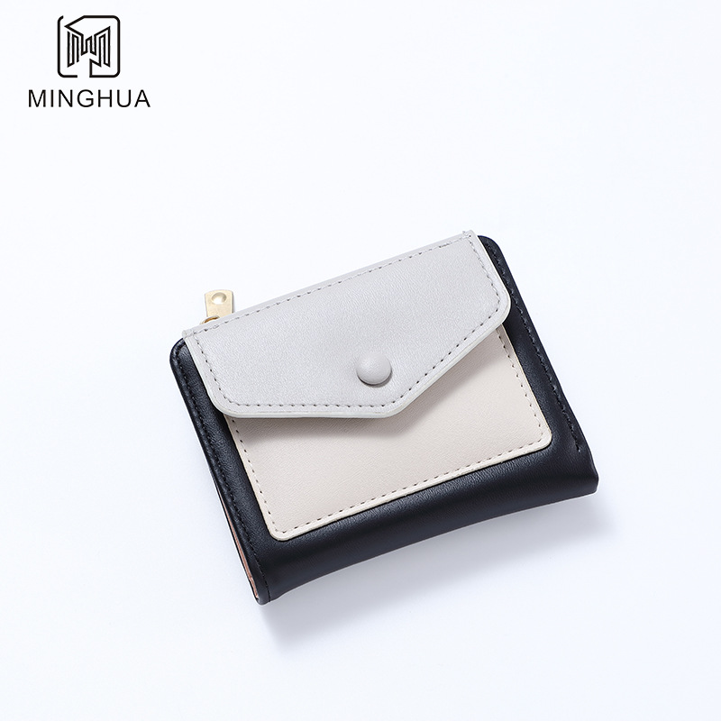 New wallet for women, short card case, RFID coin purse, mini small bag, multi-functional wallet, ID card storage bag Specification drawing