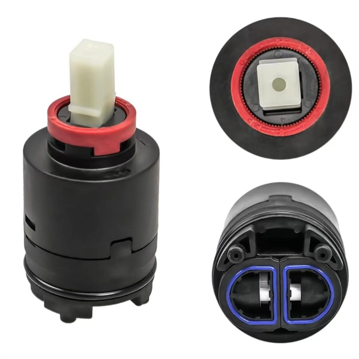 The cross-border pressure balance valve core with distributor 40mm is suitable for replacing the shower faucet with 40PHF-2 accessories details Picture