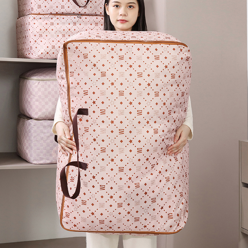Oxford cloth quilt storage bag, waterproof cotton quilt storage bag, foldable moving bag, large-capacity clothes storage bag Application Scenario