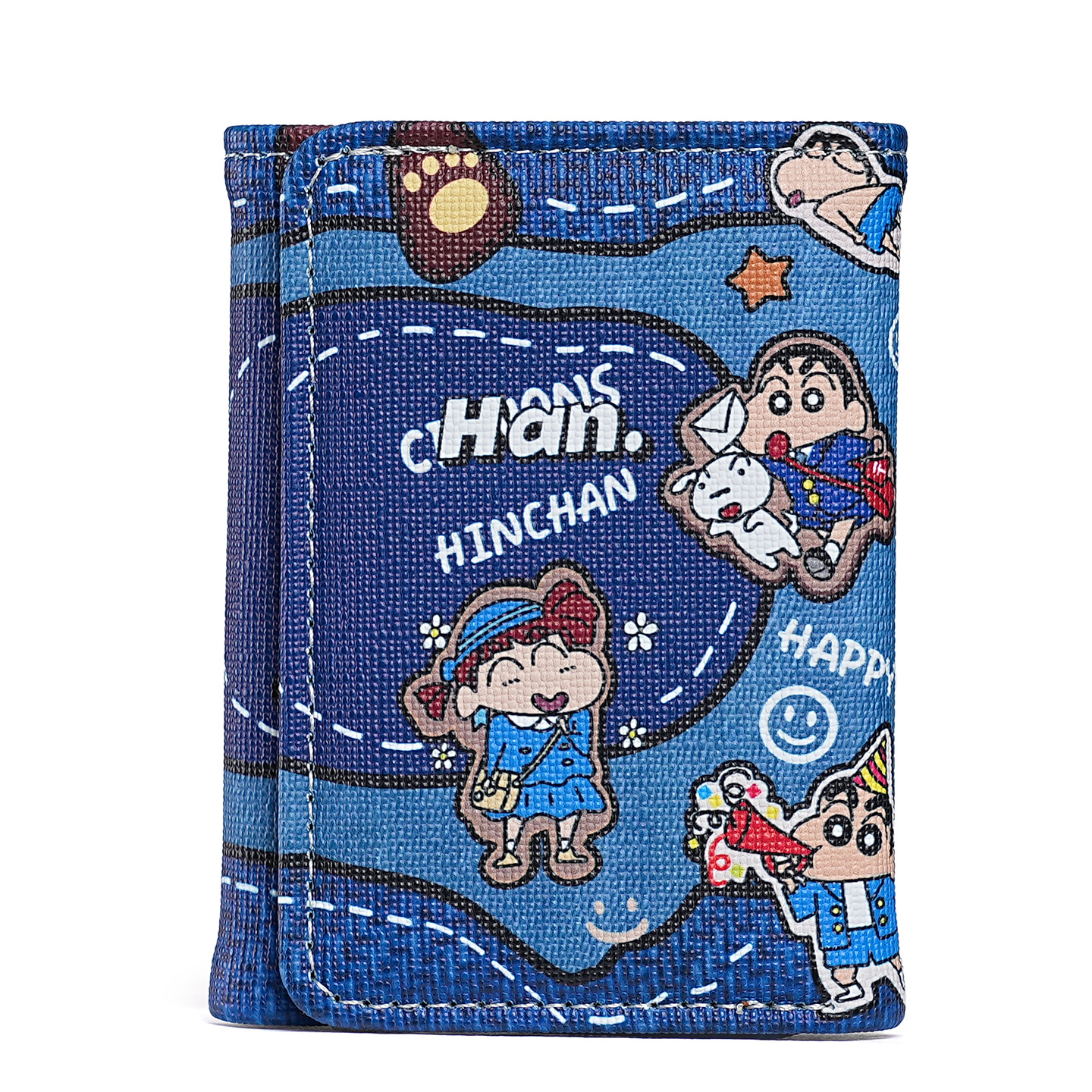 The new 30% off cowboy Hello Kitty wallet for couples is a multi-functional card case with multiple compartments for cute storage Item Picture