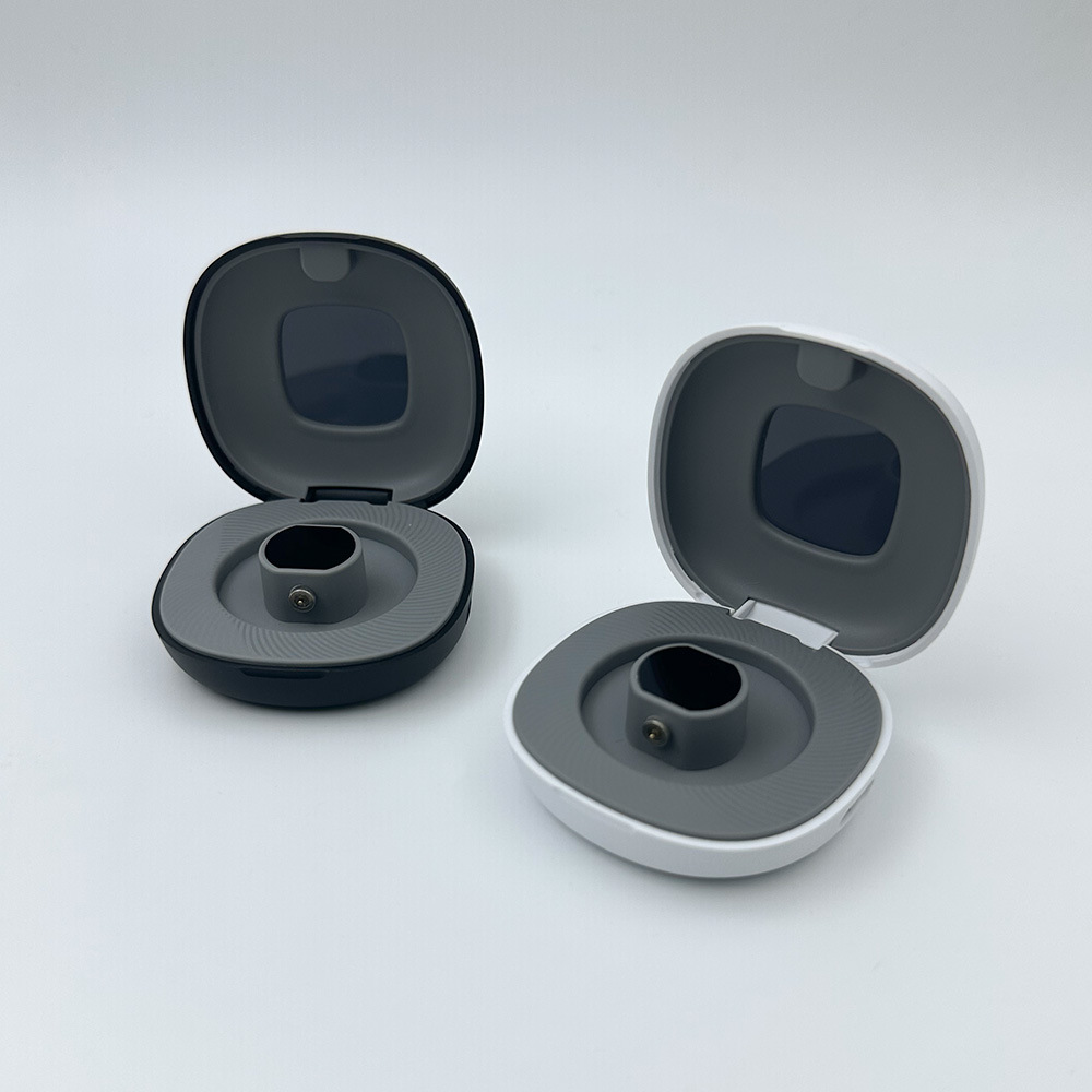 Mini smart ring screen display, charging case, magnetic charging, factory direct sales, universal built-in battery, large-capacity power supply details Picture