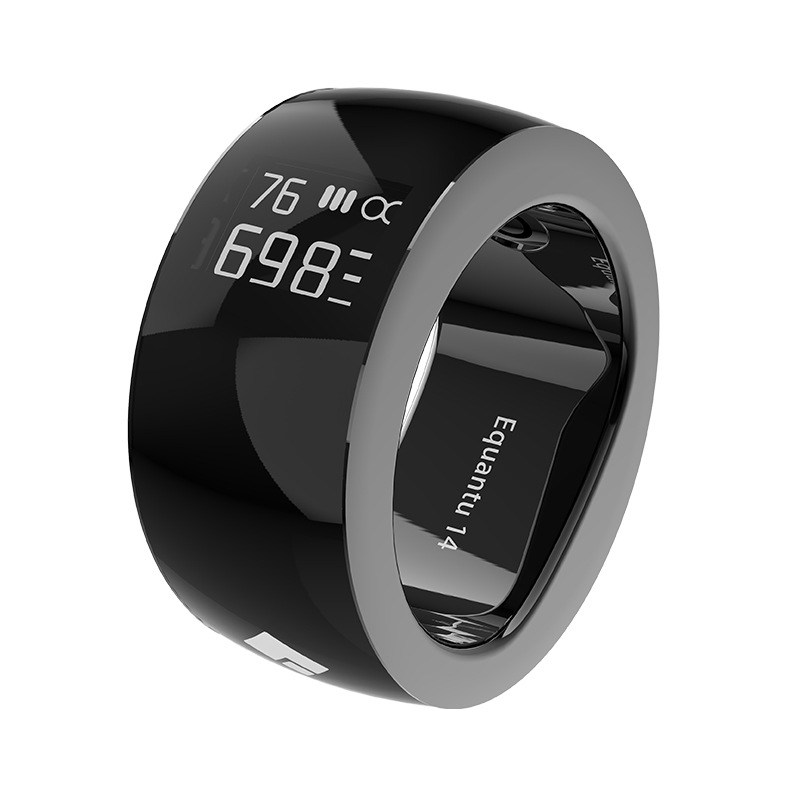 equantu's new smart counting ring alarm clock with a ceramic zinc alloy plastic ring counter Application Scenario