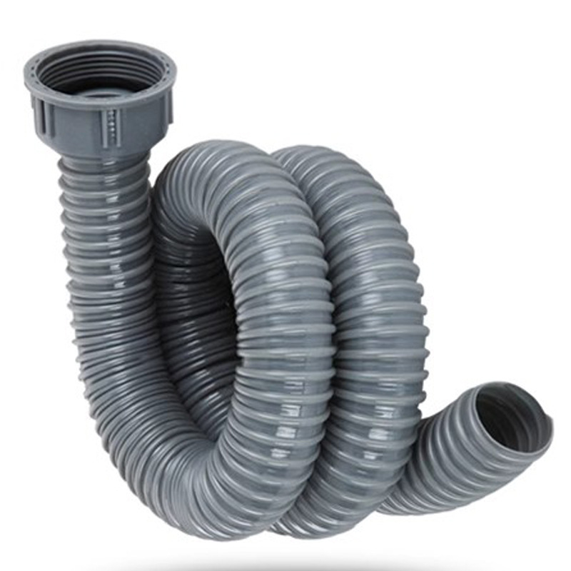 Single-head drainpipe for vegetable basin 80cm, single and double trough drainpipe for sink, plastic drainage pipe for downspout Application Scenario