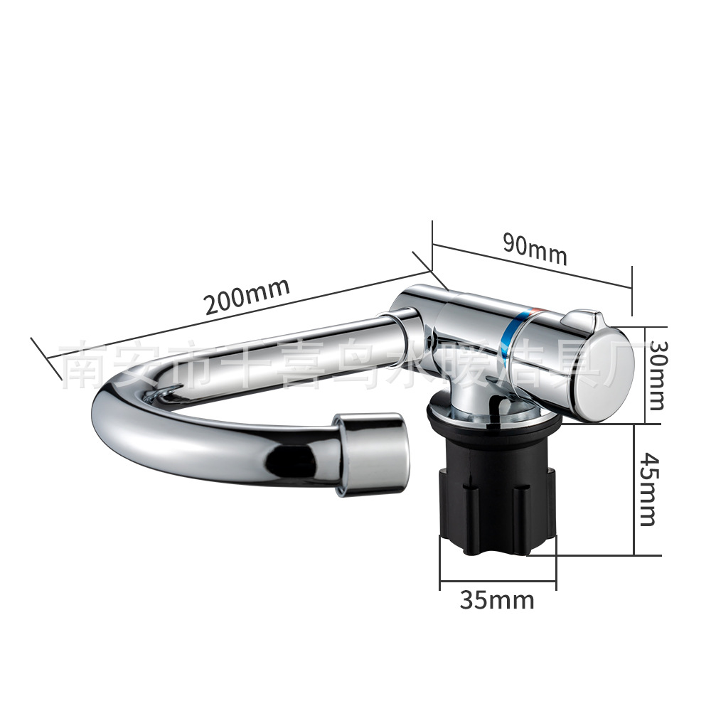 Qianxi Bird Direct sales Amazon RV water faucet with cover for water basin foldable faucet Application Scenario