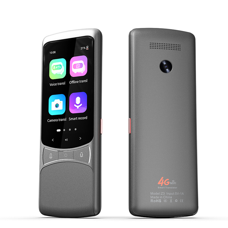 The 4G version of the intelligent and precise offline translation machine offers travel photo translation services in 138 multiple languages including Lao and Burmese details Picture