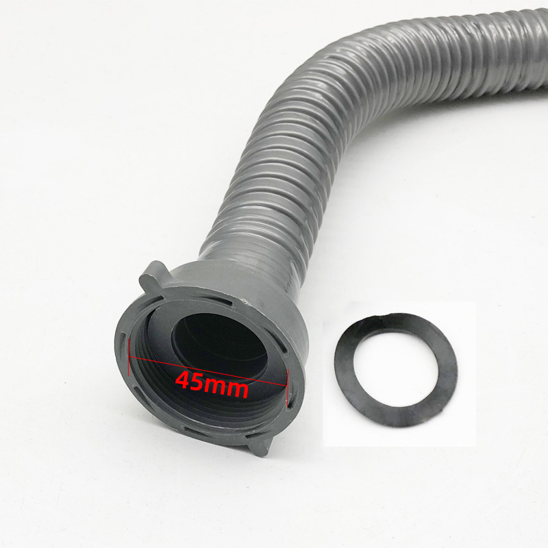 Single-head drainpipe for vegetable basin 80cm, single and double trough drainpipe for sink, plastic drainage pipe for downspout details Picture