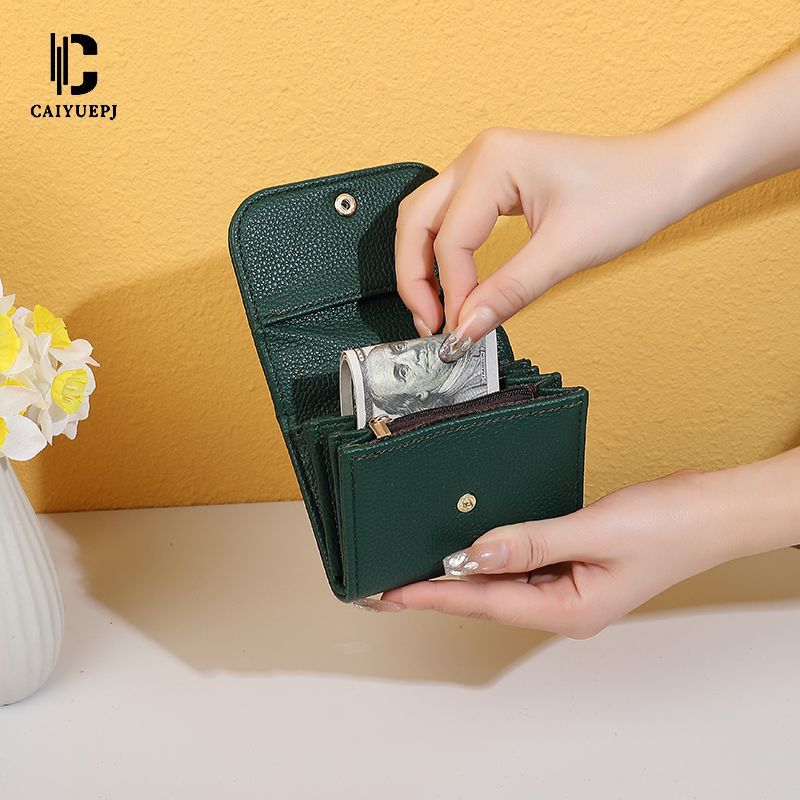 New short multi-functional women's wallet Wallet, a fashionable mini Korean version of a female student coin purse for cross-border use Application Scenario