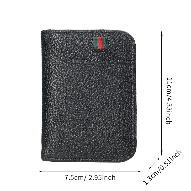 The manufacturer offers wholesale of new types of card cases for men, which are portable, thin and small, and for women, they are exquisite and high-end Item Picture