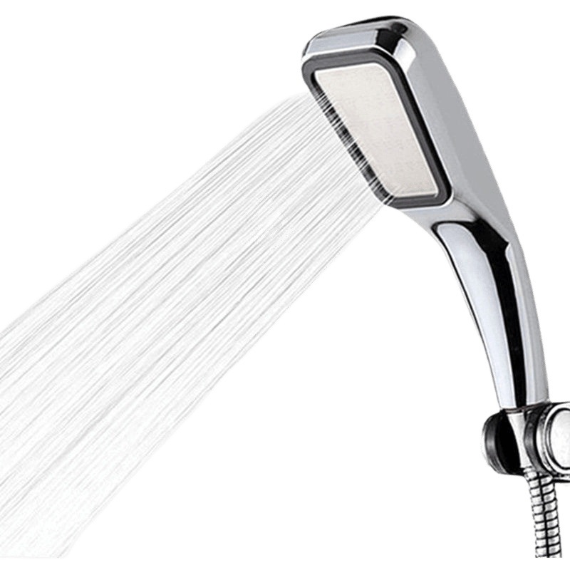 Hot-selling set of super pressurized showerhead, large water output for bathing, shower and rain, 300-hole showerhead sent directly one piece Item Picture