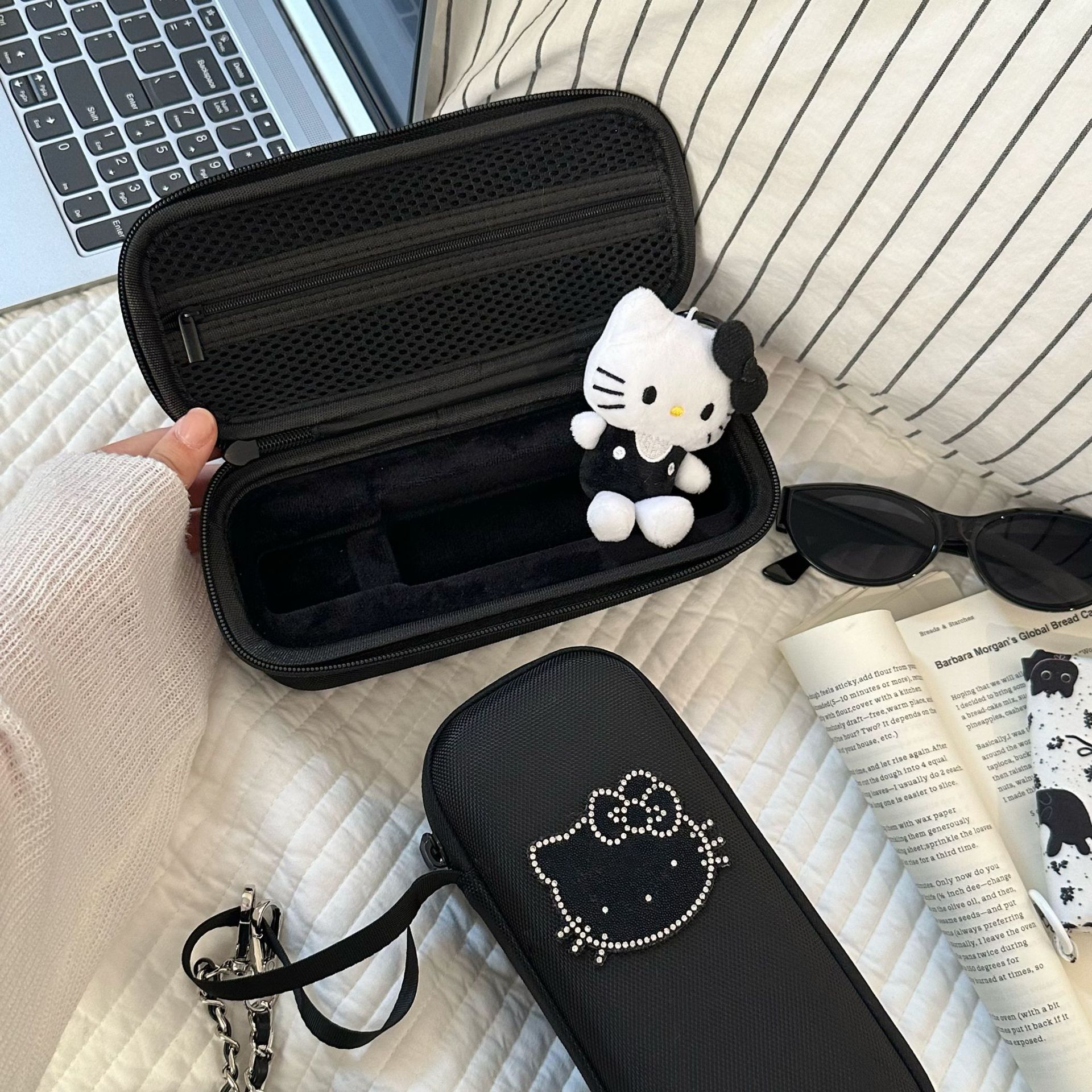 Cat DJI Storage Box pocket3 protective case, outdoor portable chain bag, high appearance level, lightweight crossbody bag Specification drawing
