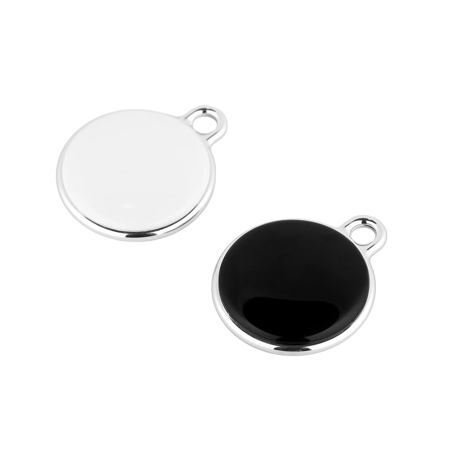 Airtag mini round global positioning anti-loss device, luggage car keychain, no distance limit for the elderly and children Item Picture