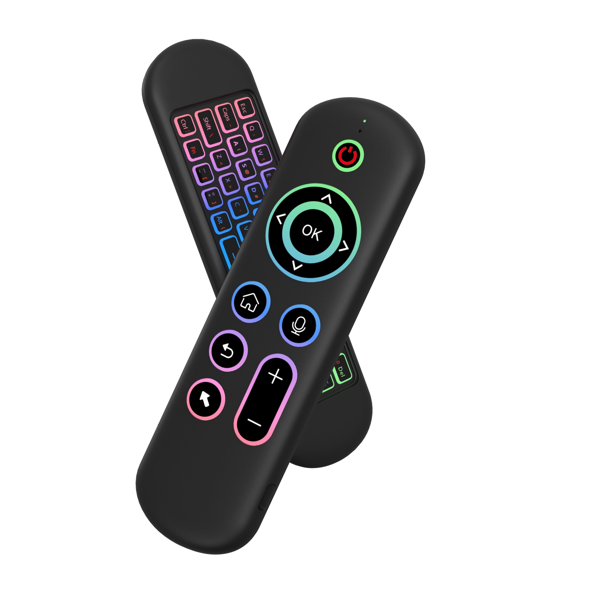 M5 Color Light Smart Set-top Box Projector Computer TV Remote Control 2.4G+ Bluetooth dual-mode Voice Wireless Flying mouse details Picture