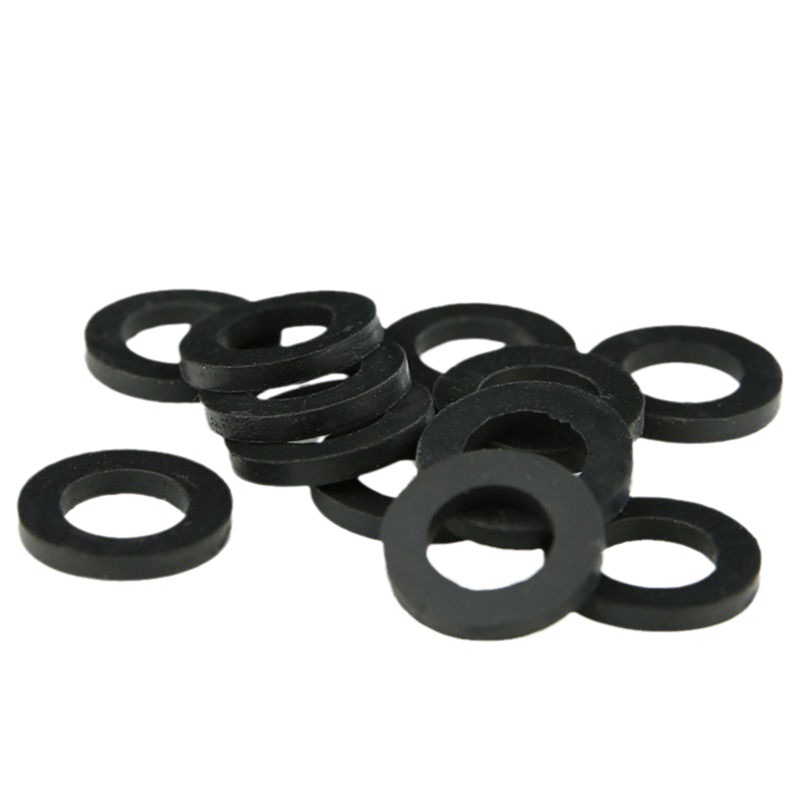 Thickened flat gasket, 4-point and 6-point rubber silicone belt mesh, anti-sand and stone faucet sealing ring, kitchen hose, showerhead accessories, tight Item Picture