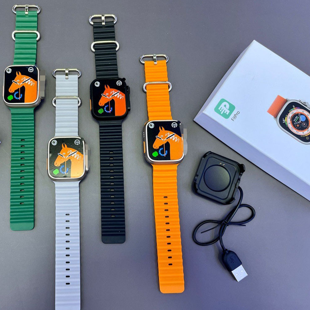 T500ultra smartwatch, step-counting smart bracelet, remote control for taking photos, heart rate monitoring, TPU bracelet Application Scenario