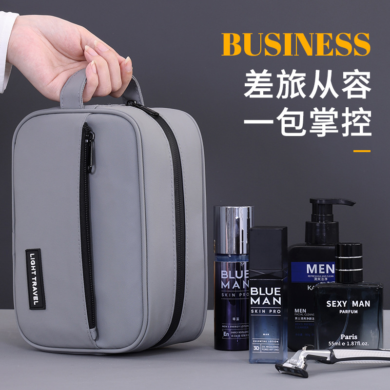 Cross-border best-selling travel men's toiletry bag, hand-held multi-functional large-capacity portable waterproof cosmetics storage bag Application Scenario