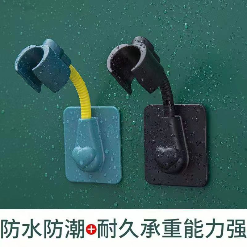 Non-drilling showerhead bracket, seamless bathroom, rotating showerhead fixator regulator base adjustment details Picture